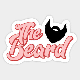 Beauty and The Beard Sticker